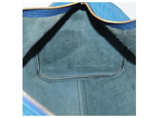 LOUIS VUITTON Epi Keepall 45 Borsa Boston Blu M42975 LV Auth ARZ760 - vista 20