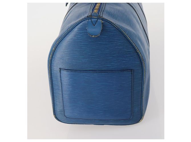 LOUIS VUITTON Epi Keepall 45 Borsa Boston Blu M42975 LV Auth ARZ760 - vista 3