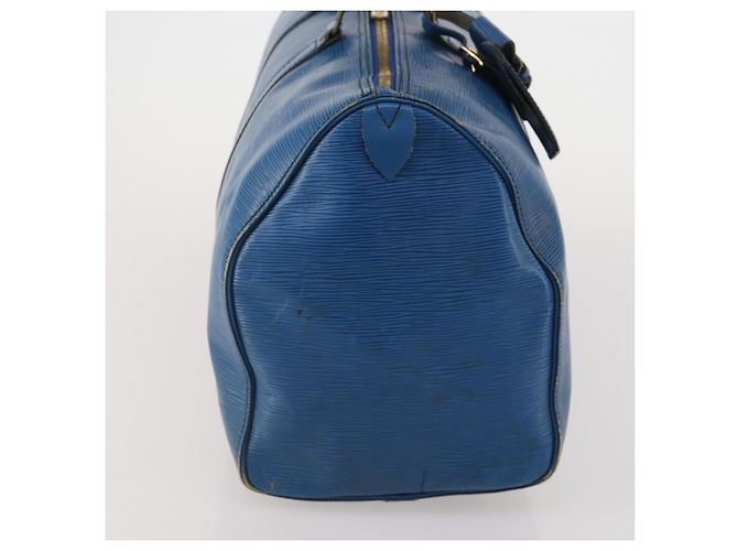 LOUIS VUITTON Epi Keepall 45 Borsa Boston Blu M42975 LV Auth ARZ760 - vista 4
