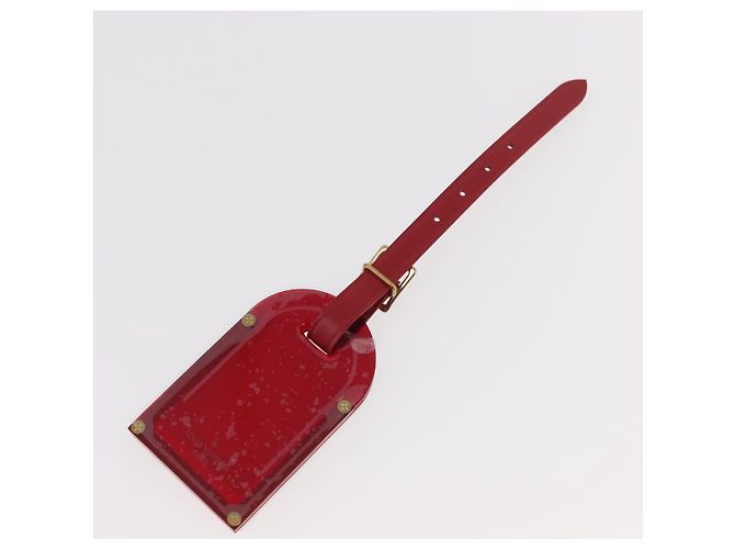 LOUIS VUITTON Monograma Transparente Cotoville 40 Trunk Vidro M13182 Auth 167157SM Vermelho - vista 41