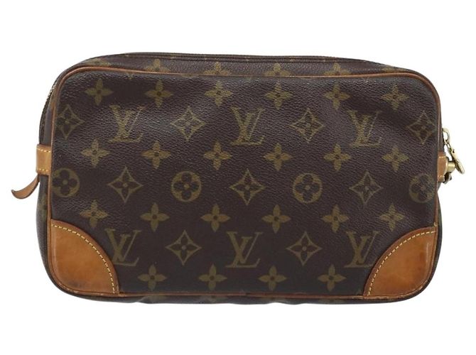 LOUIS VUITTON Clutch Marly Dragonne GM Monogram M51825 LV Auth BA11750 Monogramma - vista 2