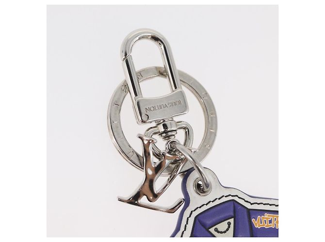 LOUIS VUITTON Portachiavi LV Varsity Jacket Charm Viola MP3385 LV Auth BAZ739SAM Porpora - vista 4