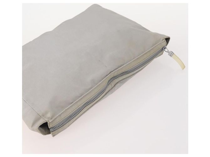 CHANEL Portafoglio Matelassé Pelle Caviar Nylon 3 Set Nero Grigio Blu Navy CC Auth bs34162 Marrone - vista 5