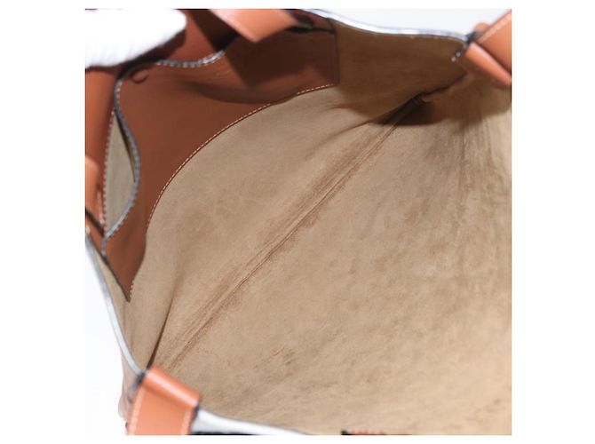 LOEWE - Borsa 2way My Neighbor Totoro Studio Ghibli Marrone Argento Auth 167153SM - vista 10