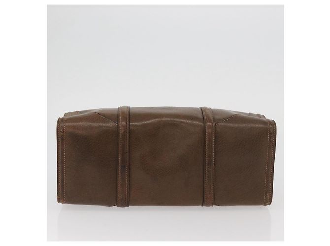 Gucci Borsa a mano in pelle marrone Auth 173031 - vista 6