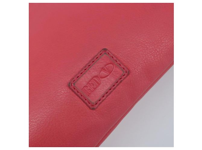 VALENTINO Borsa a Spalla con Catena Pelle Rosa Oro Auth mr2223 D'oro - vista 17