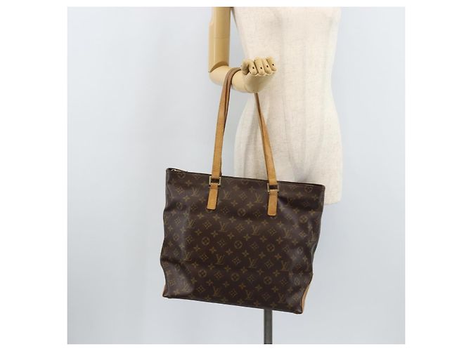 LOUIS VUITTON Borsa Tote Cabas Mezzo Monogram M51151 Auth LV ka3523 Monogramma - vista 24