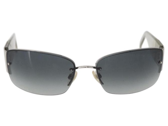 Gafas de sol CHANEL de plástico Opal CC Auth 162593 - vista 13