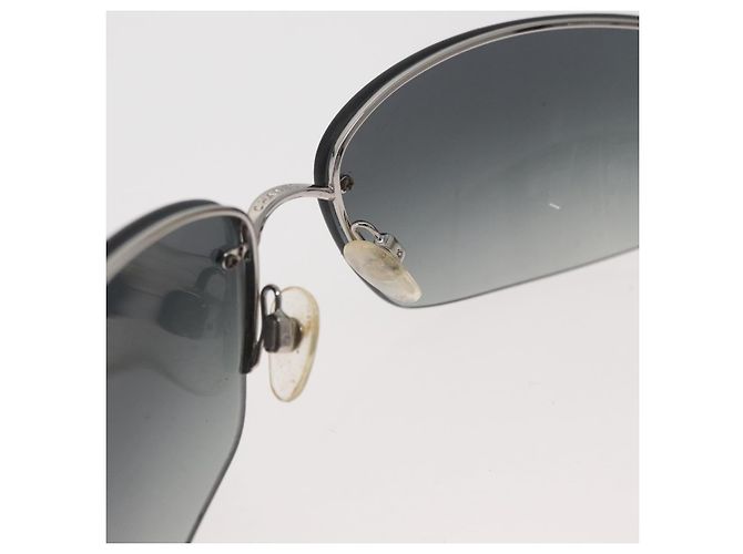 Gafas de sol CHANEL de plástico Opal CC Auth 162593 - vista 14