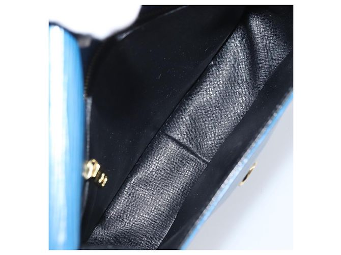 LOUIS VUITTON Borsa a Spalla Epi Saint Cloud GM Blu Toledo M52195 LV Auth BA11551 - vista 10