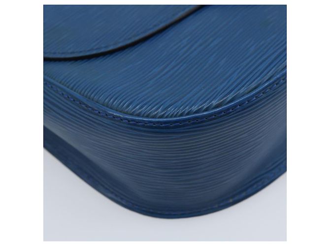 LOUIS VUITTON Borsa a Spalla Epi Saint Cloud GM Blu Toledo M52195 LV Auth BA11551 - vista 15