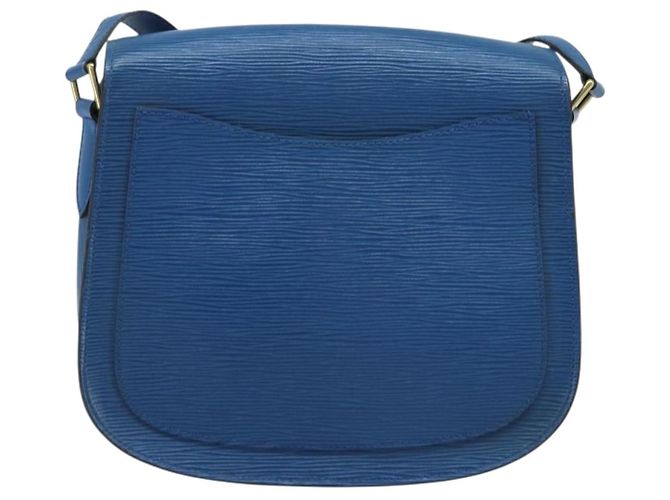 LOUIS VUITTON Borsa a Spalla Epi Saint Cloud GM Blu Toledo M52195 LV Auth BA11551 - vista 2