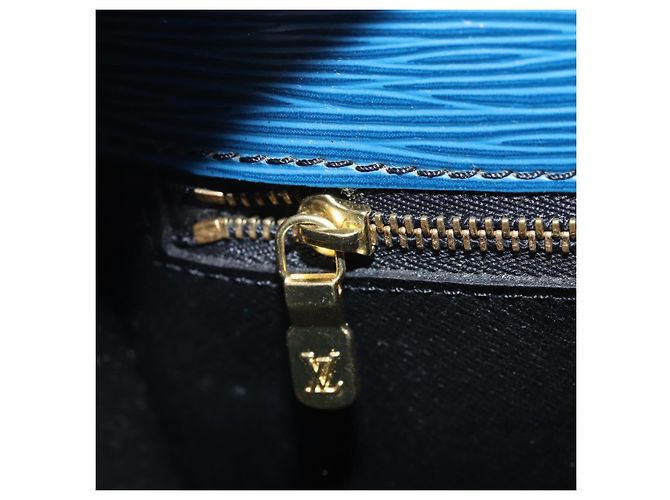 LOUIS VUITTON Borsa a Spalla Epi Saint Cloud GM Blu Toledo M52195 LV Auth BA11551 - vista 24