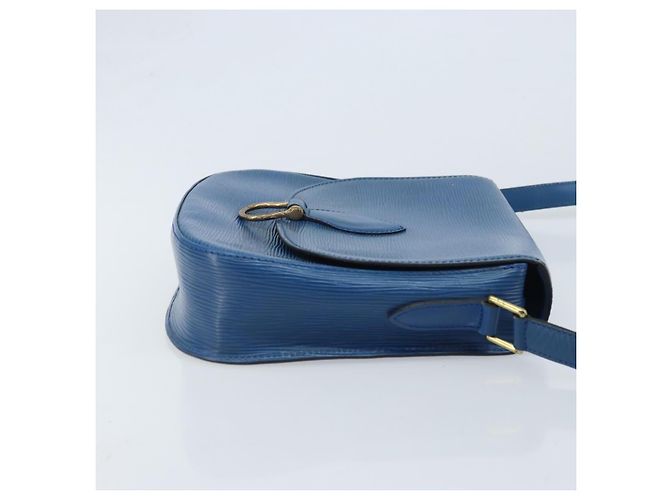 LOUIS VUITTON Borsa a Spalla Epi Saint Cloud GM Blu Toledo M52195 LV Auth BA11551 - vista 3