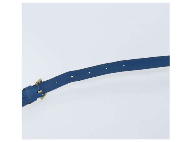 LOUIS VUITTON Borsa a Spalla Epi Saint Cloud GM Blu Toledo M52195 LV Auth BA11551 - vista 8