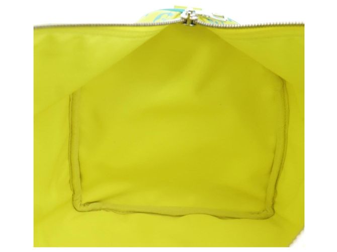 LOUIS VUITTON Borsa Keepall Bandoulière 50 Playground Gialla M21869 Auth AMZ519SM Giallo - vista 27