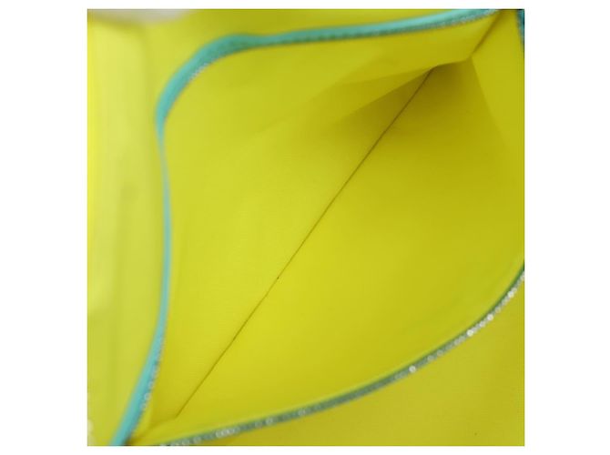 LOUIS VUITTON Borsa Keepall Bandoulière 50 Playground Gialla M21869 Auth AMZ519SM Giallo - vista 31