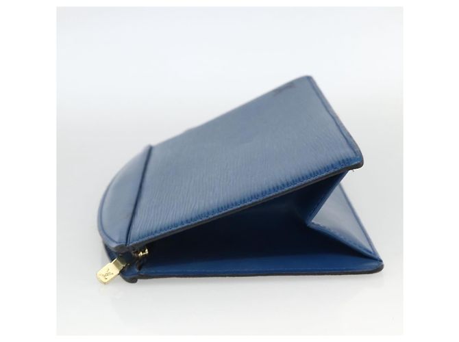 LOUIS VUITTON Pochette Crete Epi Blu M48405 LV Auth BAZ282 - vista 3