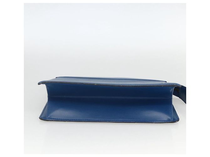 LOUIS VUITTON Pochette Crete Epi Blu M48405 LV Auth BAZ282 - vista 6