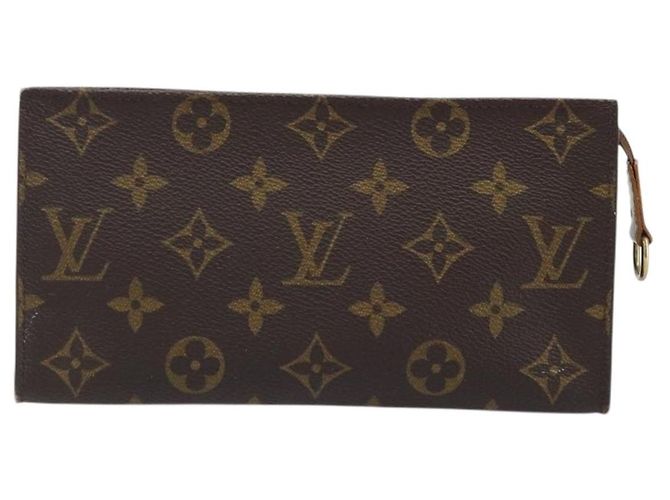 LOUIS VUITTON Pochette Bucket Monogram GM Accessorio LV Auth BAZ319 Monogramma - vista 13