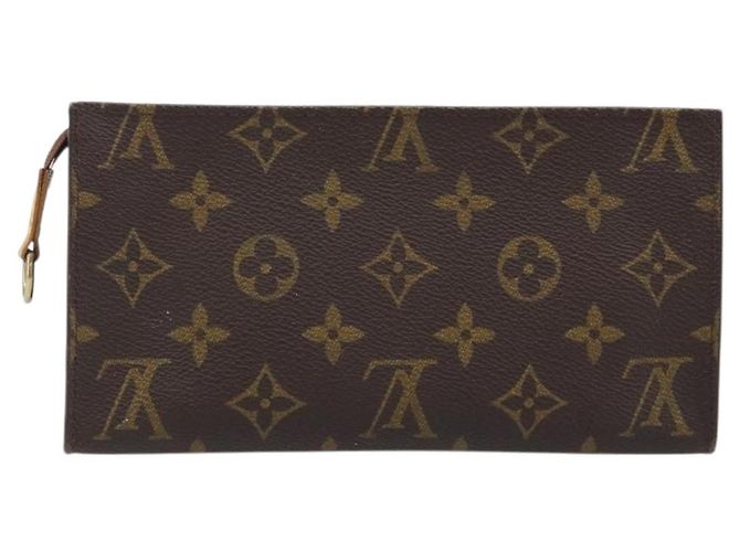LOUIS VUITTON Pochette Bucket Monogram GM Accessorio LV Auth BAZ319 Monogramma - vista 2