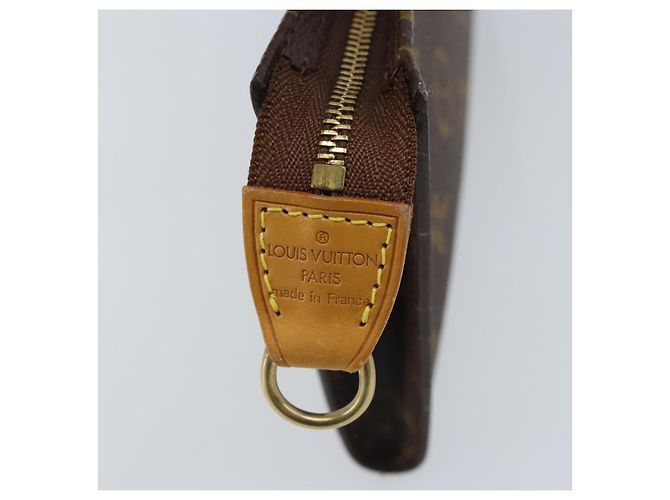 LOUIS VUITTON Pochette Bucket Monogram GM Accessorio LV Auth BAZ319 Monogramma - vista 8