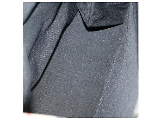 Bolsa de mão Burberrys Hermes Nova Check em lona nylon 4 peças Bege Cinza Auth BAZ311 Marrom - vista 14