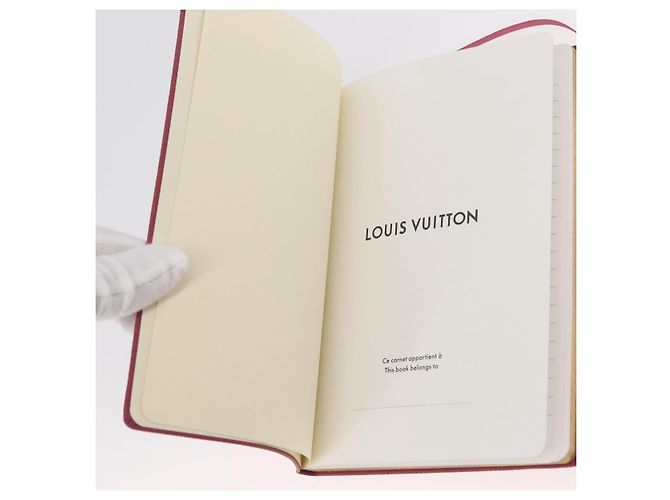 LOUIS VUITTON Monograma Vivienne Planificador Rosa LV Auth 174359M - vista 10