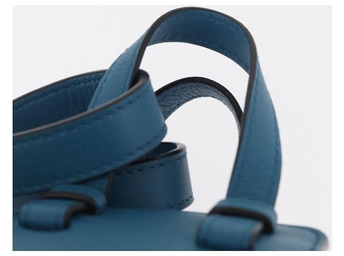 Hammock LOEWE ~ Ghibli La Città Incantata Amaca Cassetto Sling Topo & Flybird Auth 167152SM Blu - vista 14