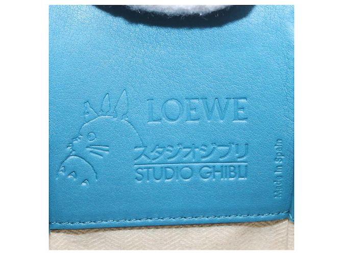 Hammock LOEWE ~ Ghibli La Città Incantata Amaca Cassetto Sling Topo & Flybird Auth 167152SM Blu - vista 22
