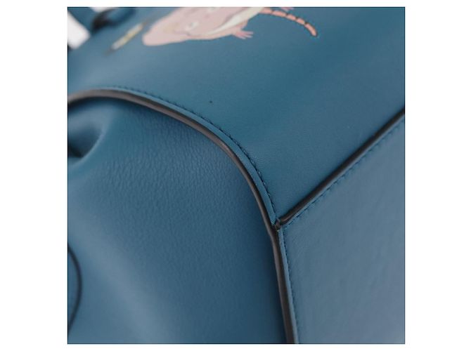 Hammock LOEWE ~ Ghibli La Città Incantata Amaca Cassetto Sling Topo & Flybird Auth 167152SM Blu - vista 9