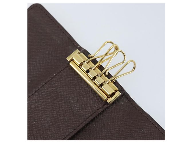 LOUIS VUITTON Damier Ebene Multicles 4 Key Case N62631 LV Auth BA11517 - view 10