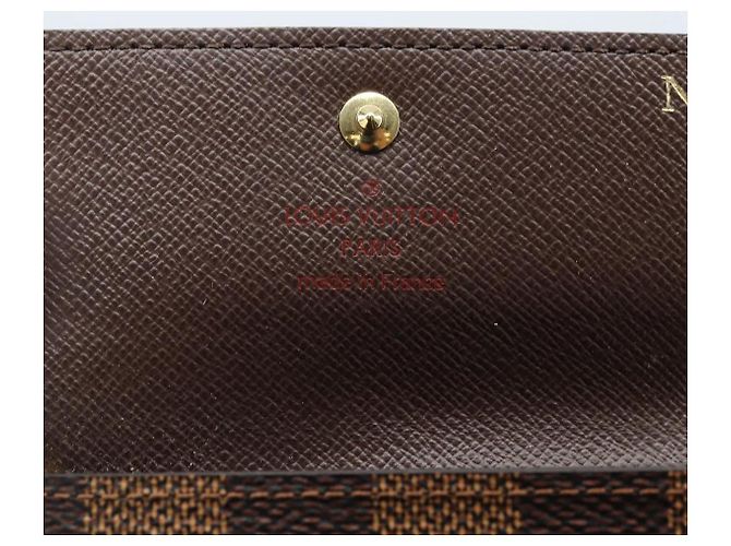 LOUIS VUITTON Damier Ebene Multicles 4 Key Case N62631 LV Auth BA11517 - view 19