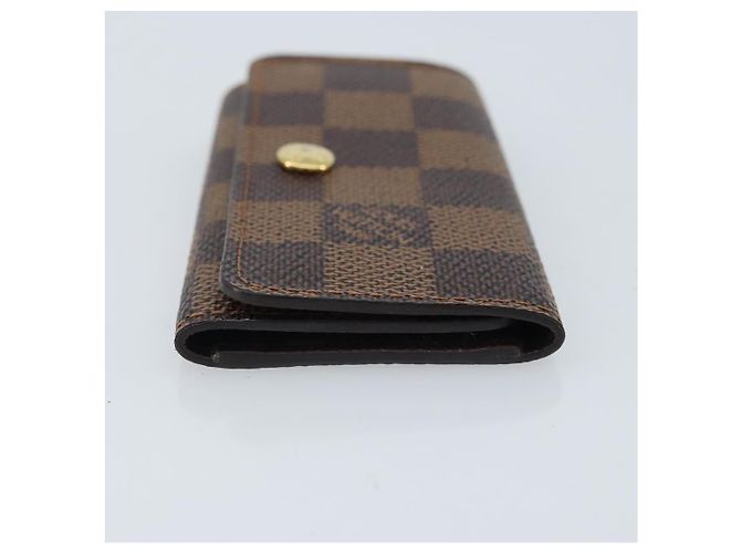 LOUIS VUITTON Damier Ebene Multicles 4 Key Case N62631 LV Auth BA11517 - view 3