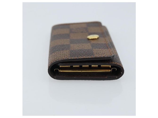 LOUIS VUITTON Damier Ebene Multicles 4 Key Case N62631 LV Auth BA11517 - view 4