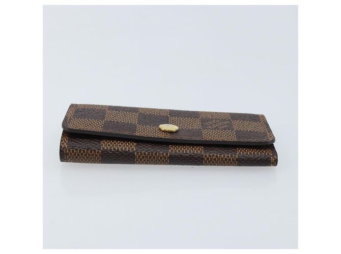 LOUIS VUITTON Damier Ebene Multicles 4 Key Case N62631 LV Auth BA11517 - view 6