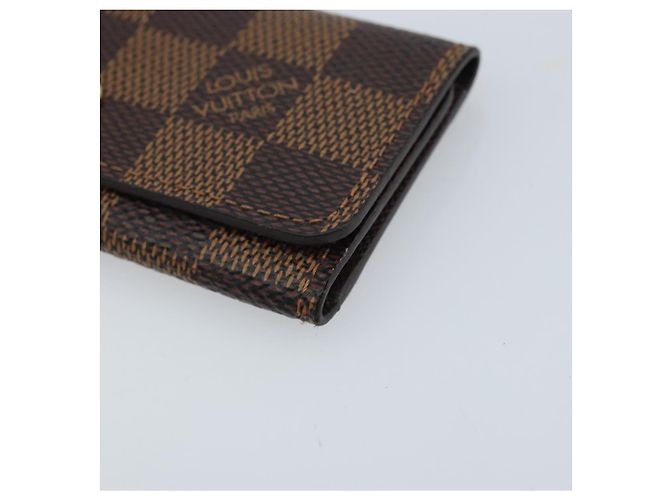 LOUIS VUITTON Damier Ebene Multicles 4 Key Case N62631 LV Auth BA11517 - view 7