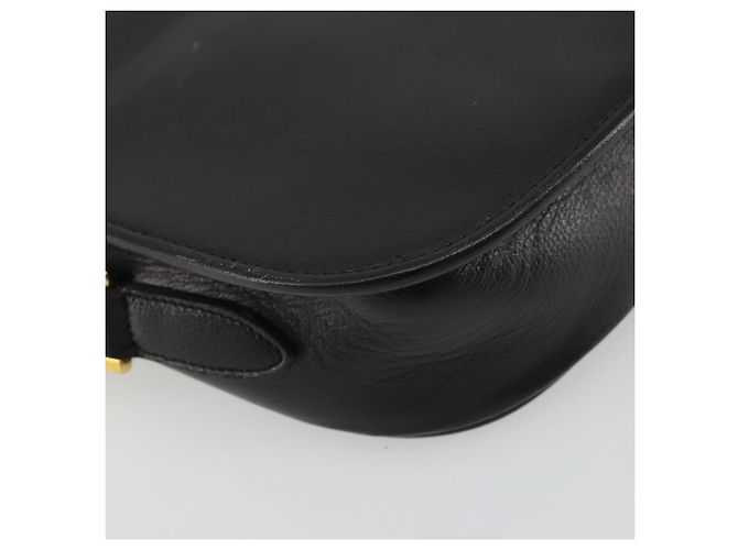Borsa a Spalla Christian Dior in Pelle Nera e Oro Auth ARZ819 Nero D'oro - vista 16