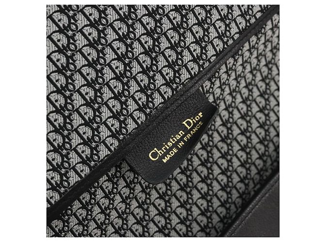 Borsa a Spalla Christian Dior in Pelle Nera e Oro Auth ARZ819 Nero D'oro - vista 17