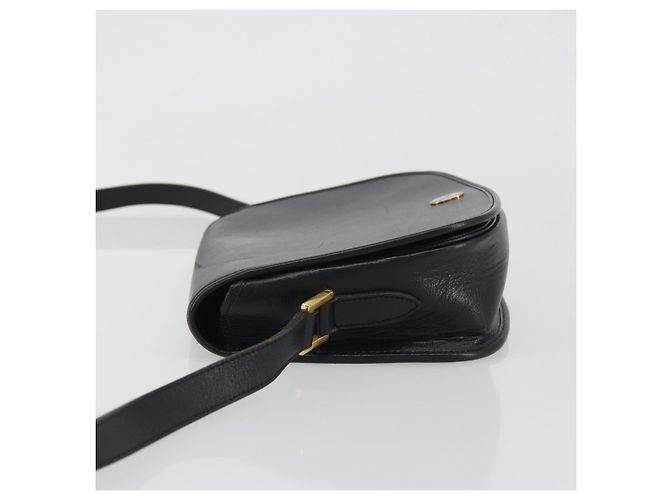 Borsa a Spalla Christian Dior in Pelle Nera e Oro Auth ARZ819 Nero D'oro - vista 4