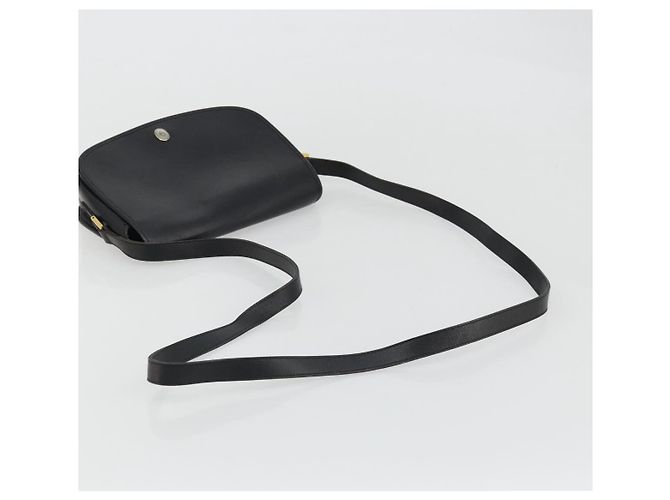 Borsa a Spalla Christian Dior in Pelle Nera e Oro Auth ARZ819 Nero D'oro - vista 7