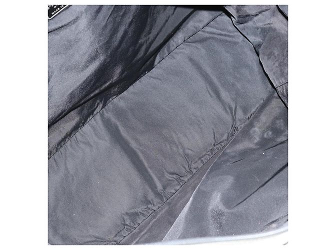 PRADA Sport Schultertasche aus grauem Nylon mit silberner Authentizität 174086 Braun - Ansicht 10