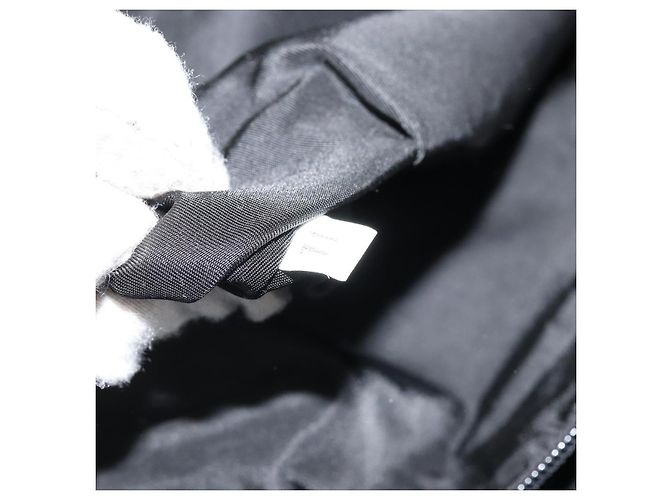 PRADA Sport Schultertasche aus grauem Nylon mit silberner Authentizität 174086 Braun - Ansicht 11