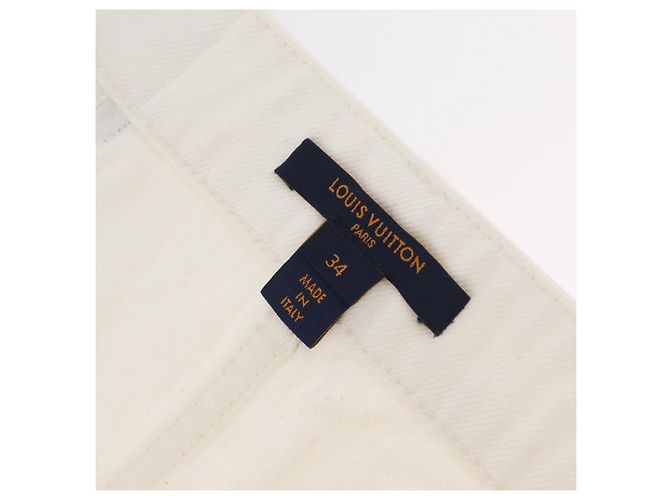 LOUIS VUITTON Monogram Denim Rock Weiß LV Auth BAZ834M - Ansicht 10