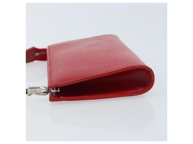 LOUIS VUITTON Pochette Epi Bucket PM Rossa LV Auth bs34347 Rosso - vista 4