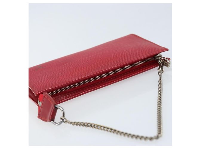 LOUIS VUITTON Pochette Epi Bucket PM Rossa LV Auth bs34347 Rosso - vista 6