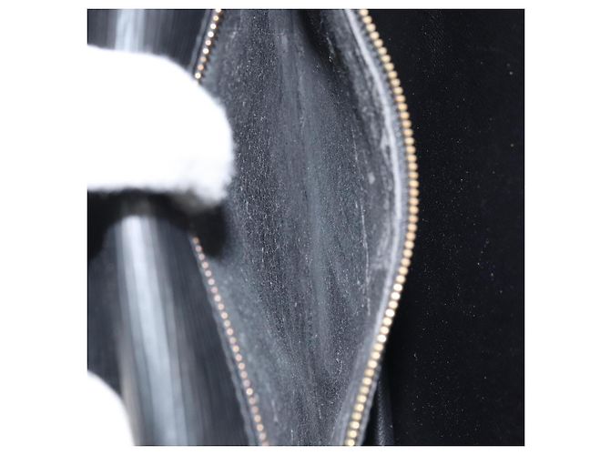 LOUIS VUITTON Borsa a Mano Epi Monceau 28 Nera M52122 LV Auth BA11749 Nero - vista 11