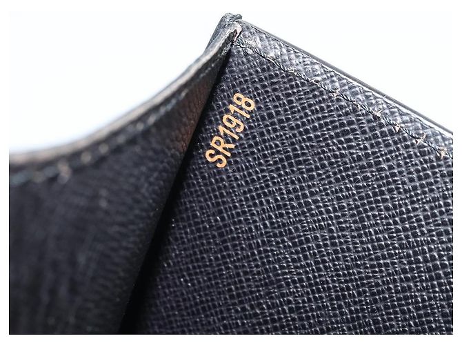 LOUIS VUITTON Borsa a Mano Epi Monceau 28 Nera M52122 LV Auth BA11749 Nero - vista 12