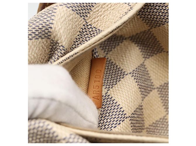 LOUIS VUITTON Borsa Tote Totally PM Damier Azur N41280 LV Auth BA11922 - vista 12