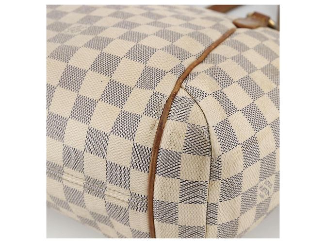 LOUIS VUITTON Borsa Tote Totally PM Damier Azur N41280 LV Auth BA11922 - vista 15